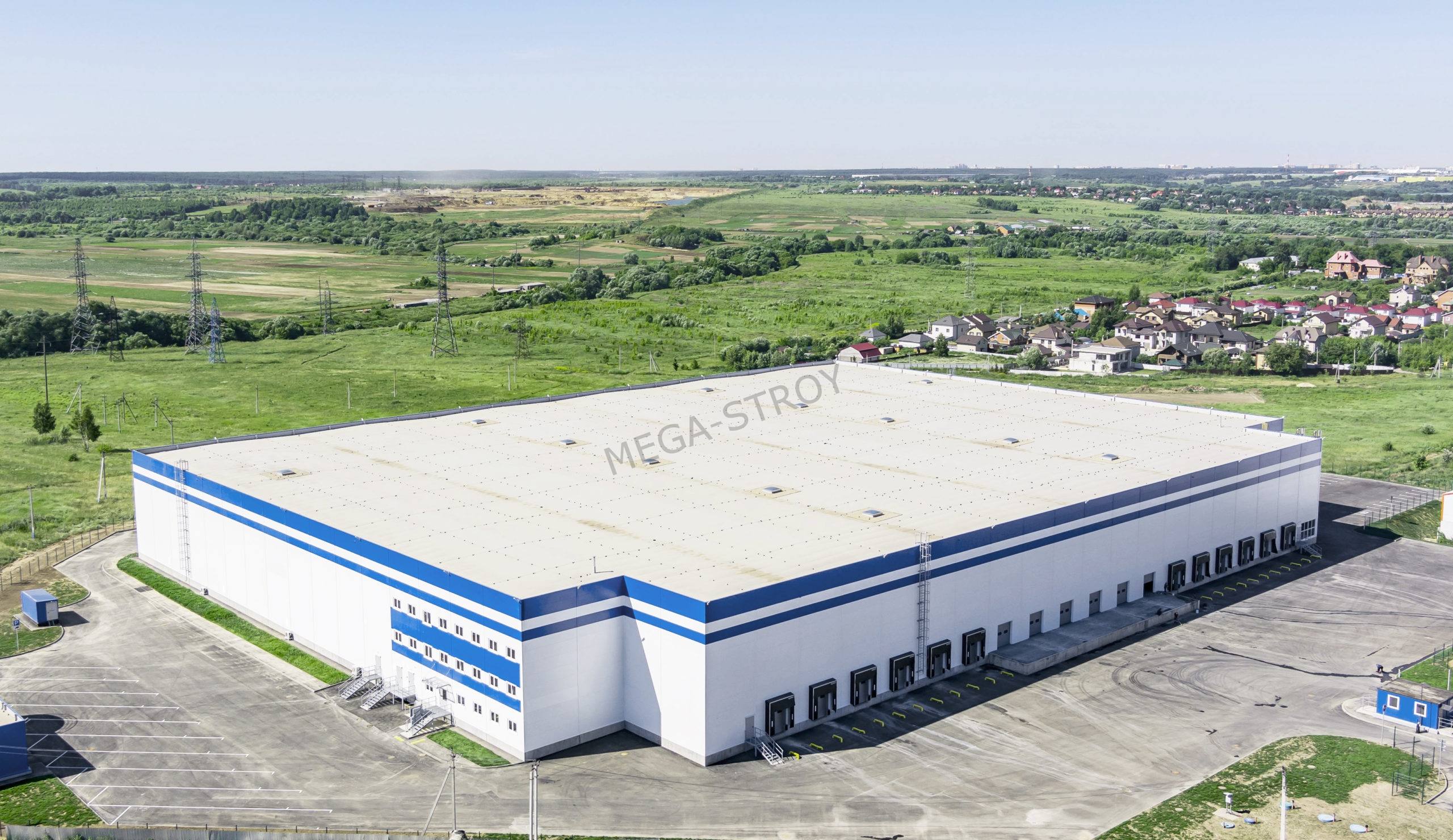 МЕГА-СТРОЙ - mEGASTROY завершил строительство склада для «Марин Экспресс»